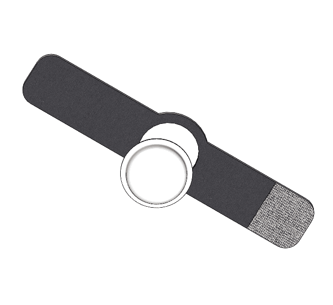 Cap and strap assembly
